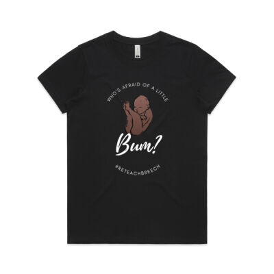 Little Bum Breech Women's T-Shirt ORGANIC Cotton Thumbnail